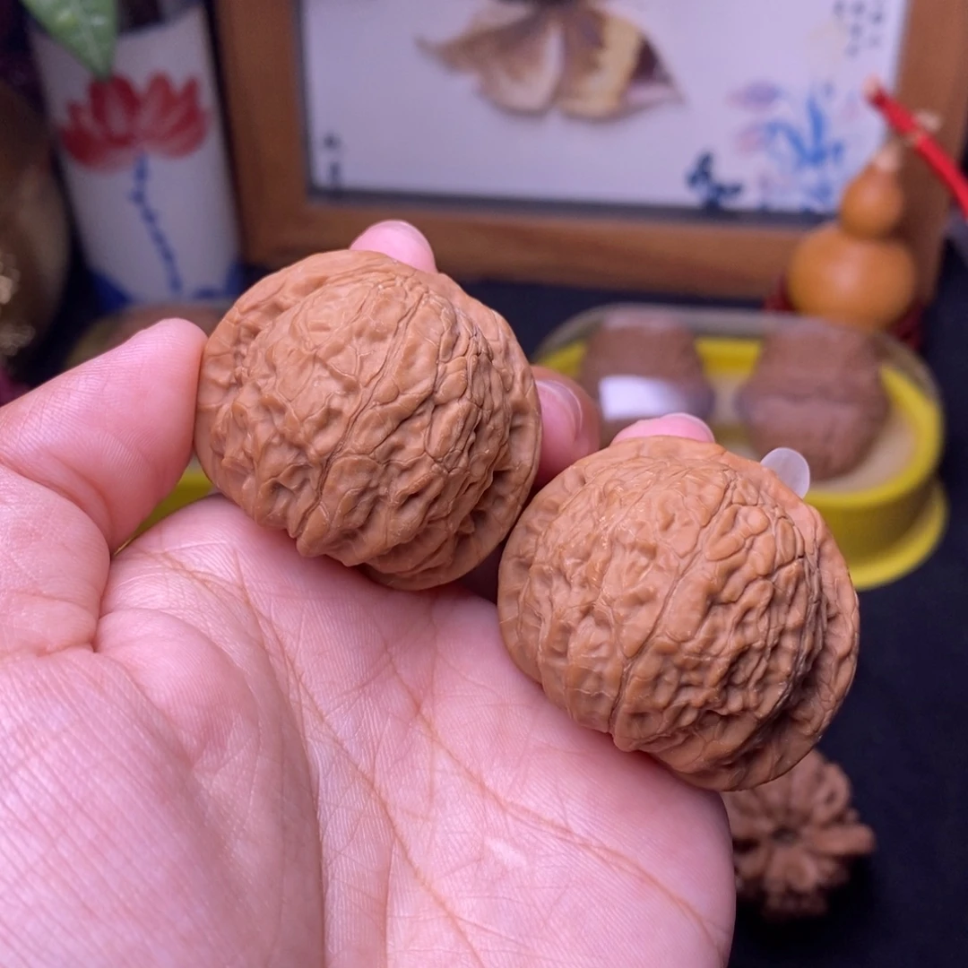文玩核桃把件38.5乾隆磨