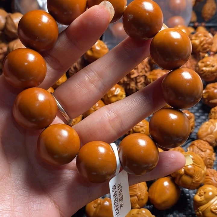 橄榄核吊坠g*a精品光珠