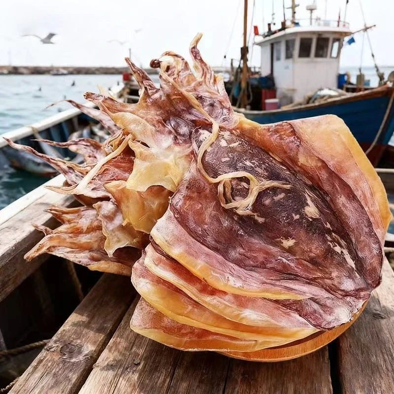 阳江本港淡晒墨鱼干目鱼干大号乌贼干货海鲜干货煲汤墨鱼干批发鲜