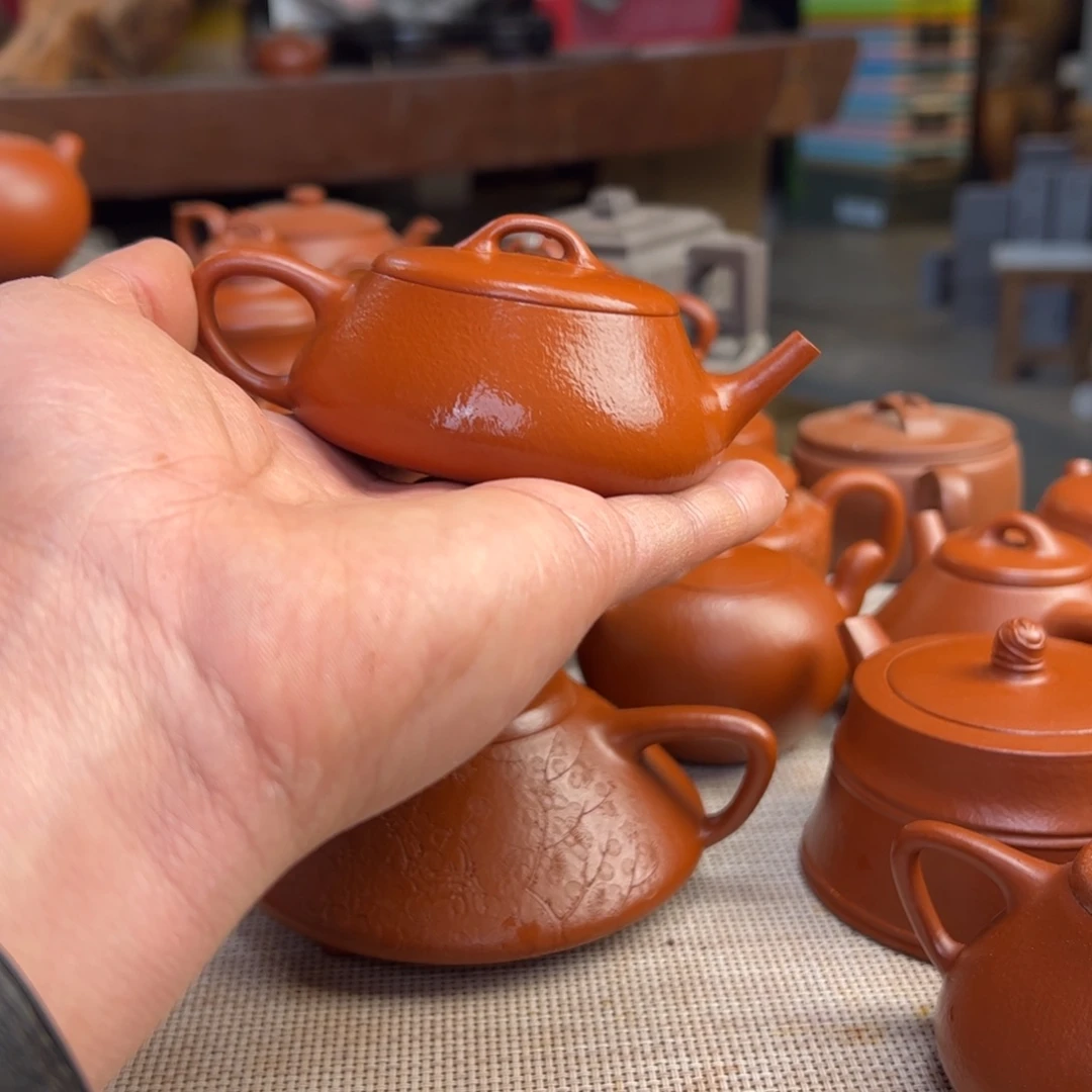 紫砂壶冰**?全手工制作仪瓢