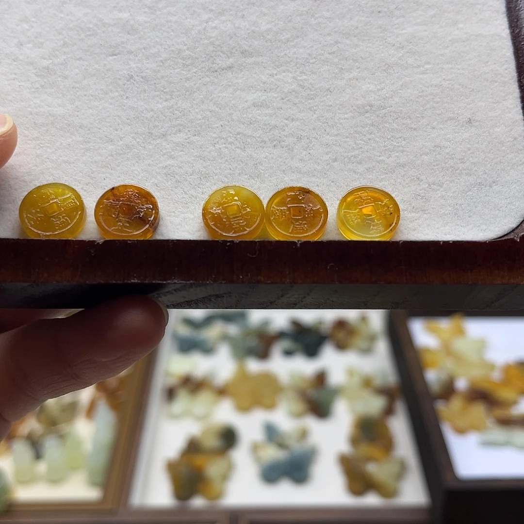 蛇纹石玉未镶嵌吊坠(不含链)