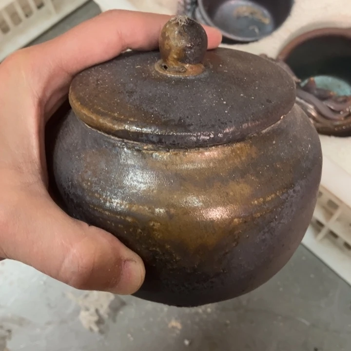 柴烧杯子宝瓶大放漏。