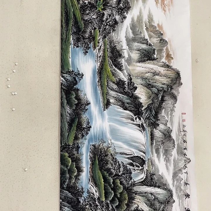 国画国画作品集的故事