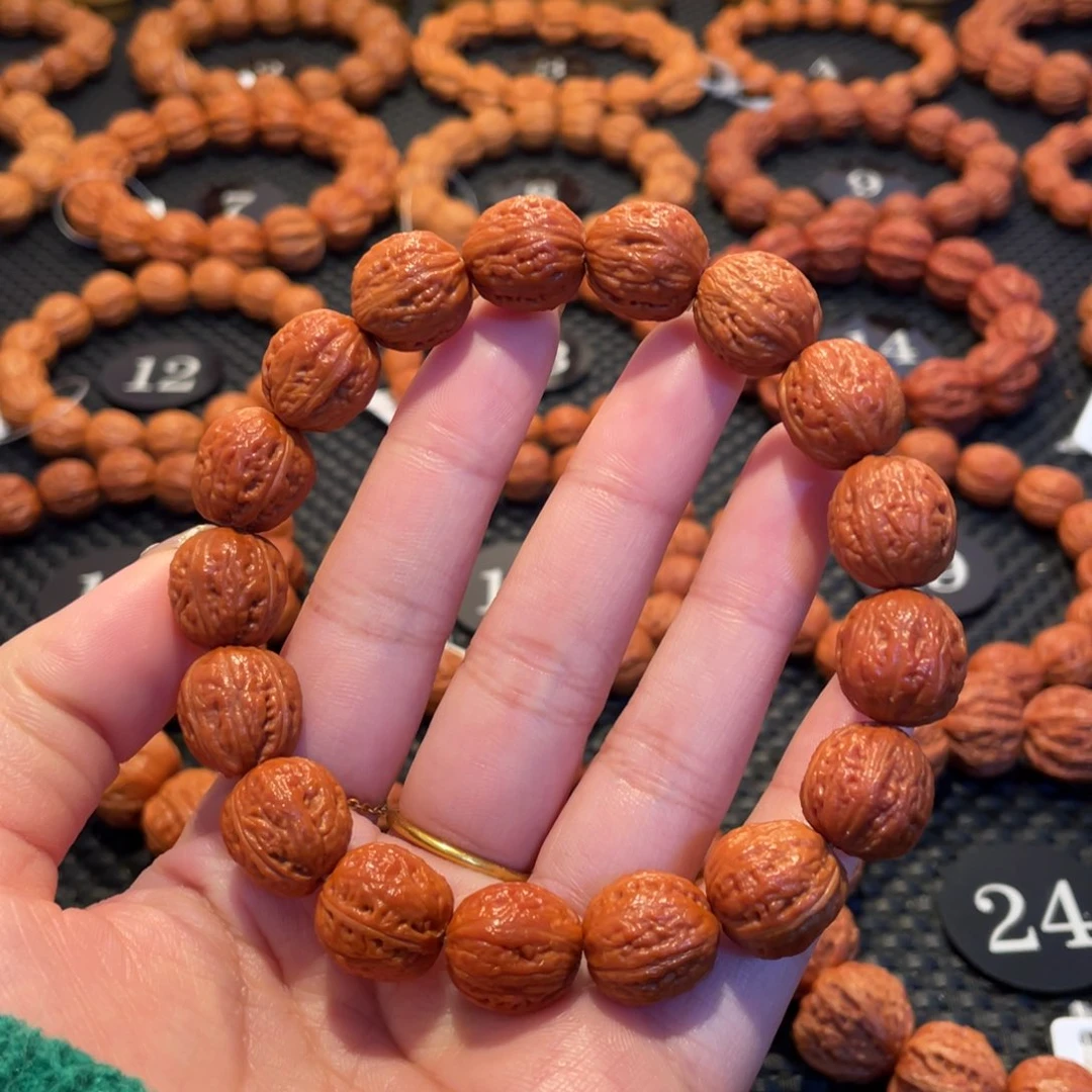 文玩核桃手串蚂蚁纹手串