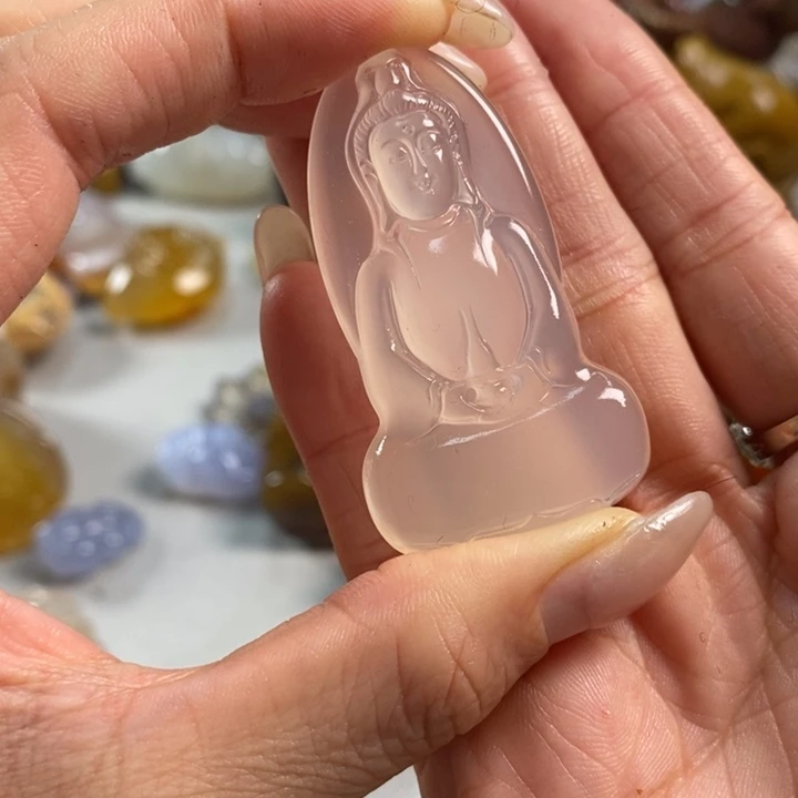 玛瑙/玉髓吊坠(不含链)未镶嵌