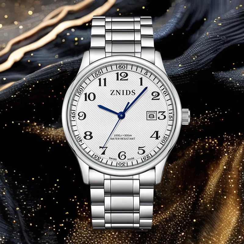 【专柜直发】--ZNIDS 名匠--全新防水男款商务腕表XR-5