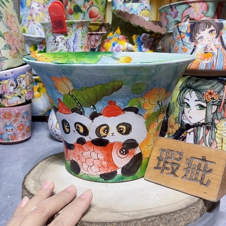 景德镇艺术手绘作品