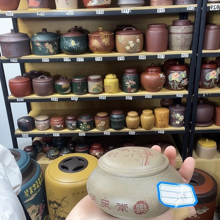 紫砂茶叶罐紫砂茶叶罐