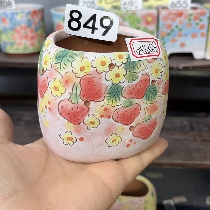 手工制作多肉花盆