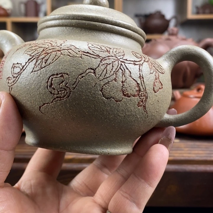 紫砂茶壶闲***海原矿紫砂壶m