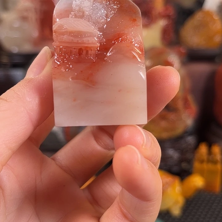 寿山石寿山石山水印章