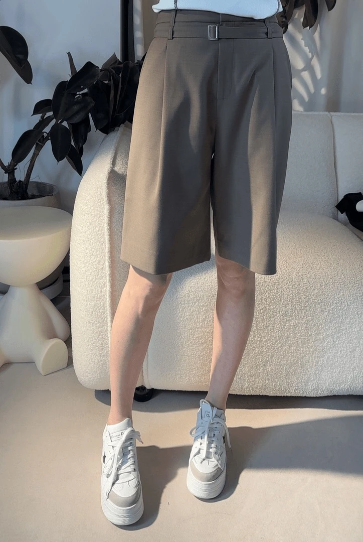 16305设计师款私人订制高级西装中裤休闲裤