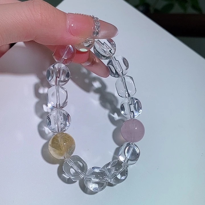 未镶嵌手链水晶单圈手链