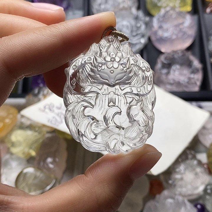 颈饰未镶嵌水晶水晶吊坠
