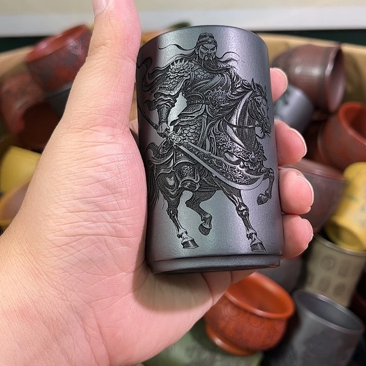 茶杯紫砂全手工紫砂主人杯