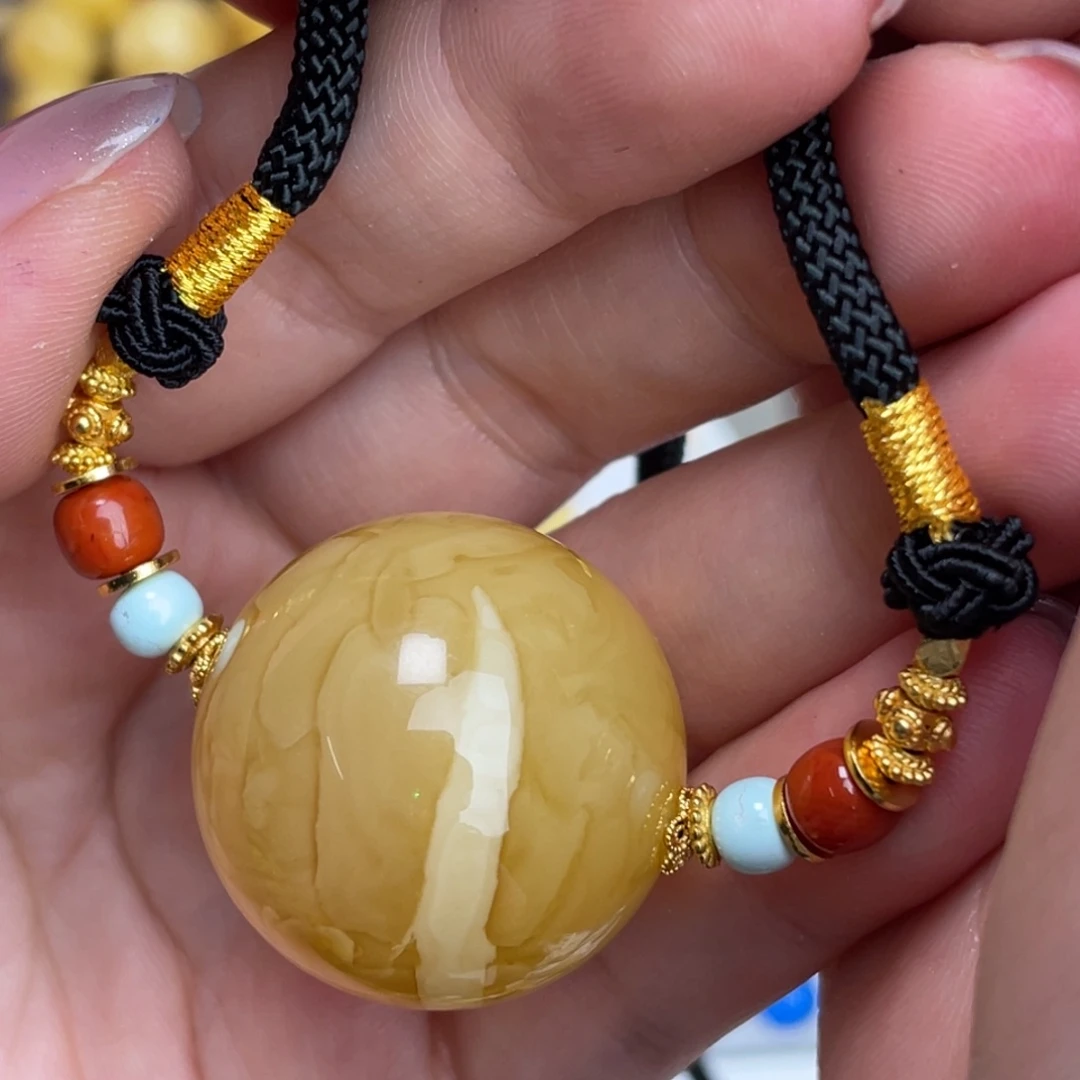 未镶嵌琥珀裸石微瑕27➕1226