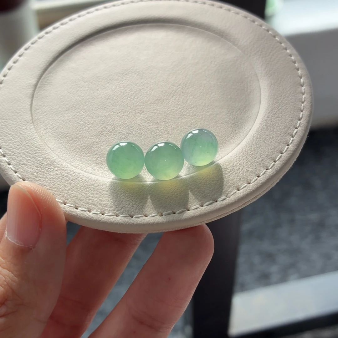 定制翡翠未镶嵌单颗价3500多样性发一个卡9➕