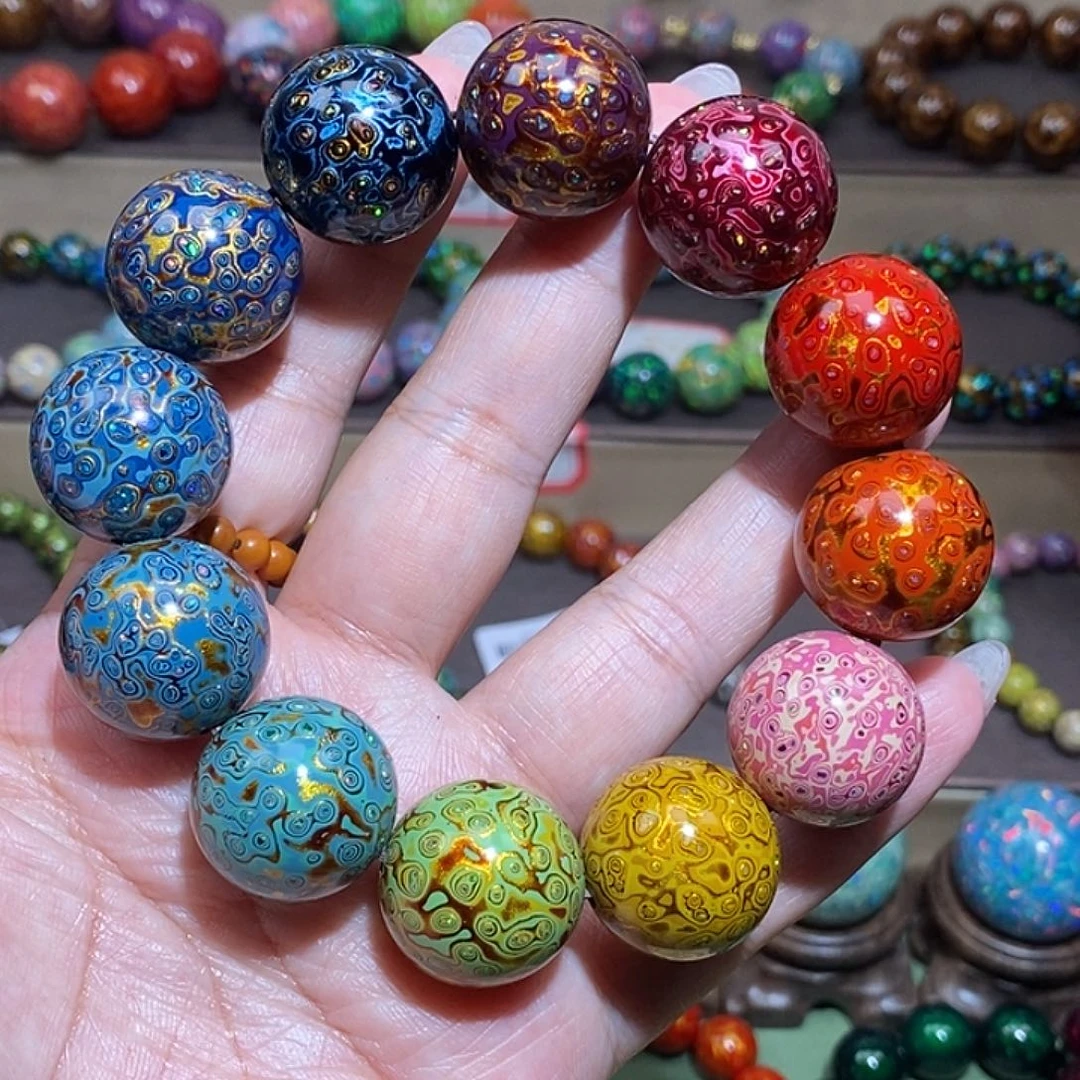 大漆珠2.0多宝手串细欧款