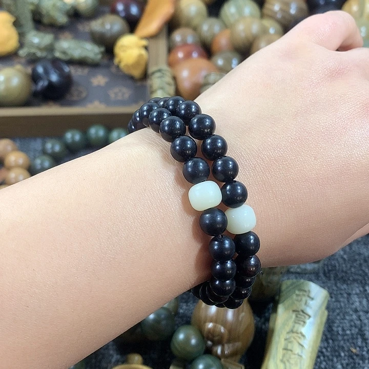 福利款紫光檀0.8双圈