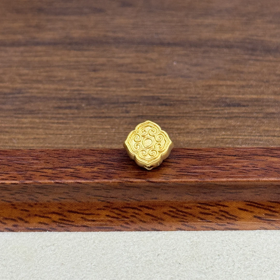 余金金臻选阁黄金足金999素金四方如意DP1014-0180