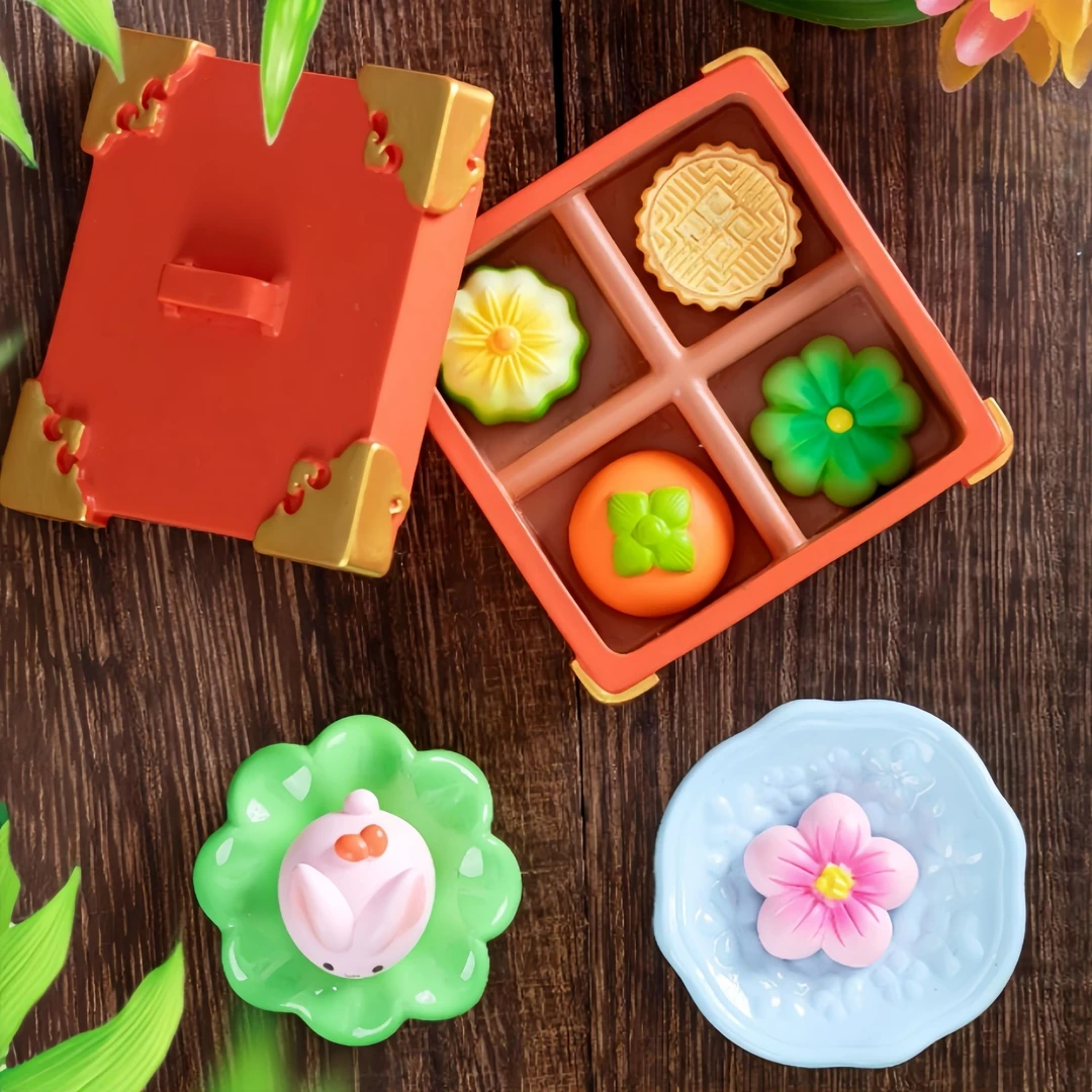 【中式糕点】仿真糕点食玩小面包小蛋糕创意diy树脂饰品配件