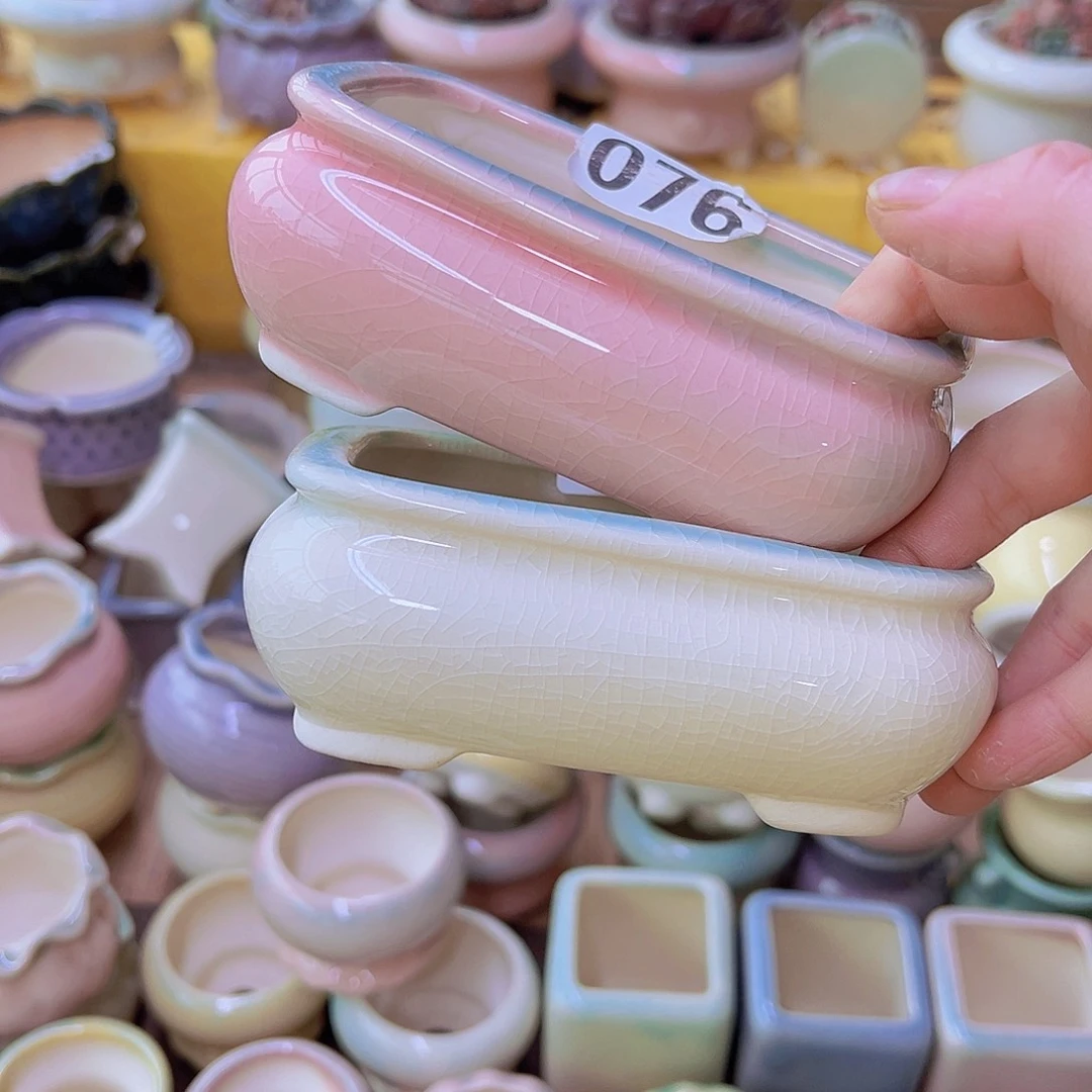 红陶陶瓷花盆当场满12包邮