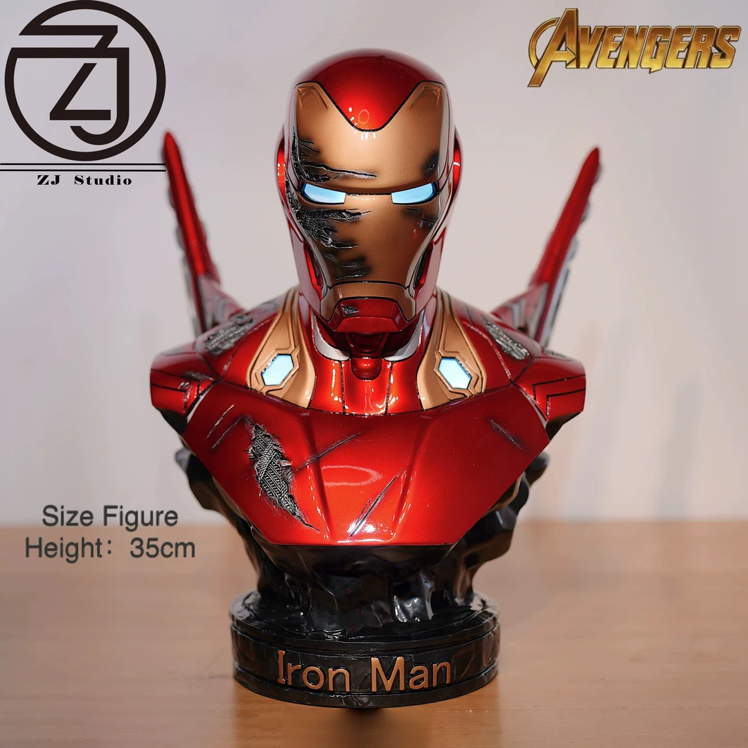 战损发光MK50半身像