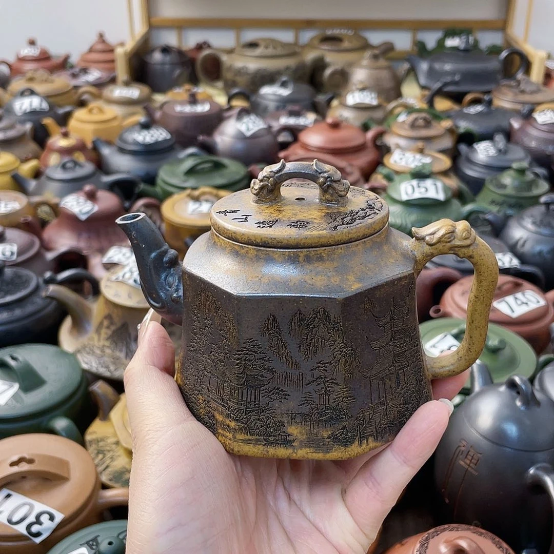 茶壶紫砂紫砂微瑕