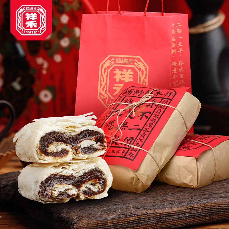 【多件折扣】枣泥卷传统手工糕点 老式天津特产非遗祥禾饽饽铺