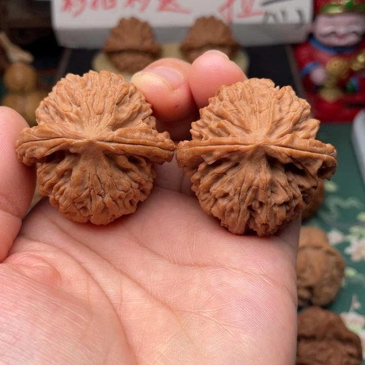 【闪购商品】把件文玩核桃41全品皇冠