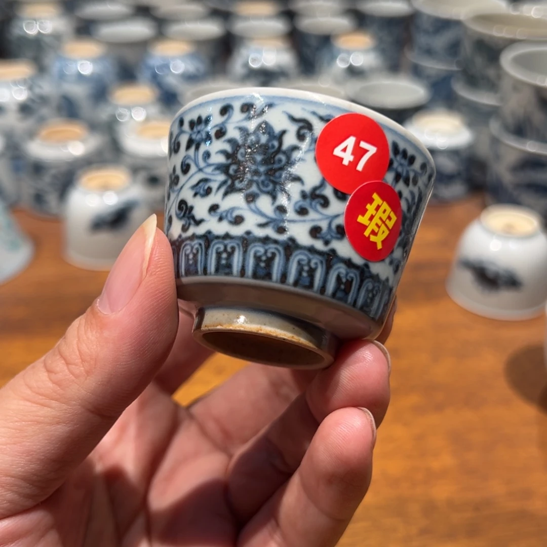瓷顽古手工手绘作品