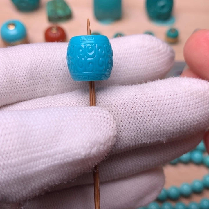 绿松石回纹12.6未镶嵌