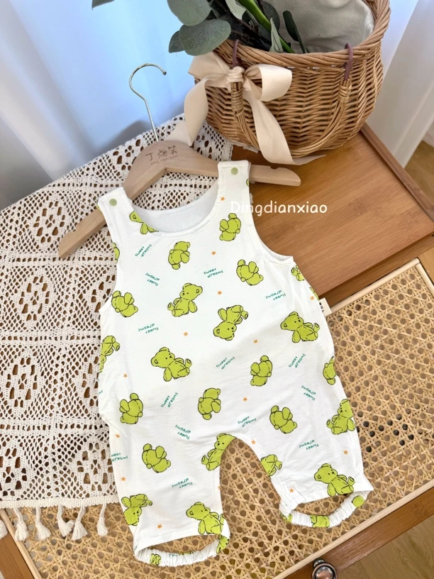 夏季双层带腿护肚肚兜