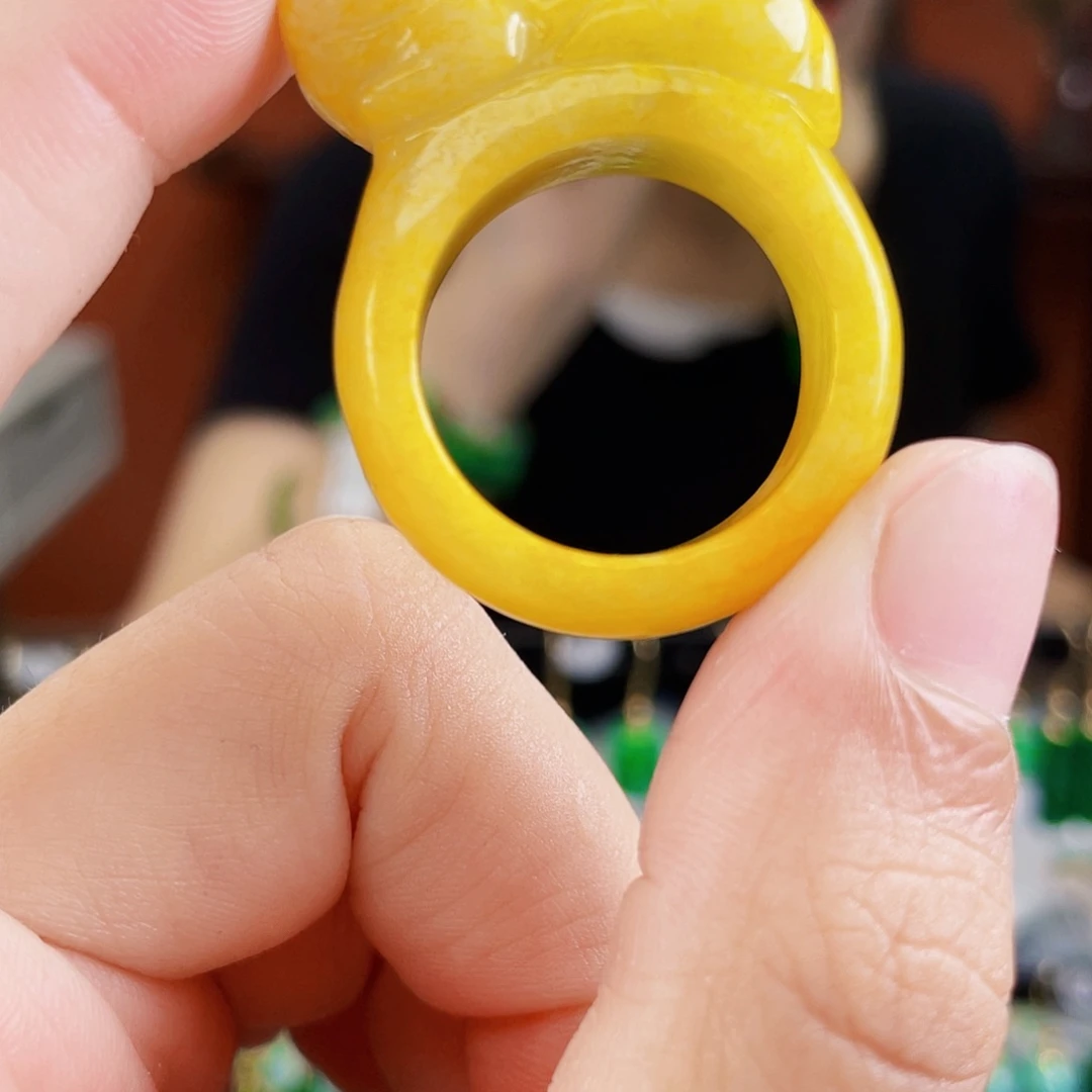 翡翠未镶嵌耳饰饰品
