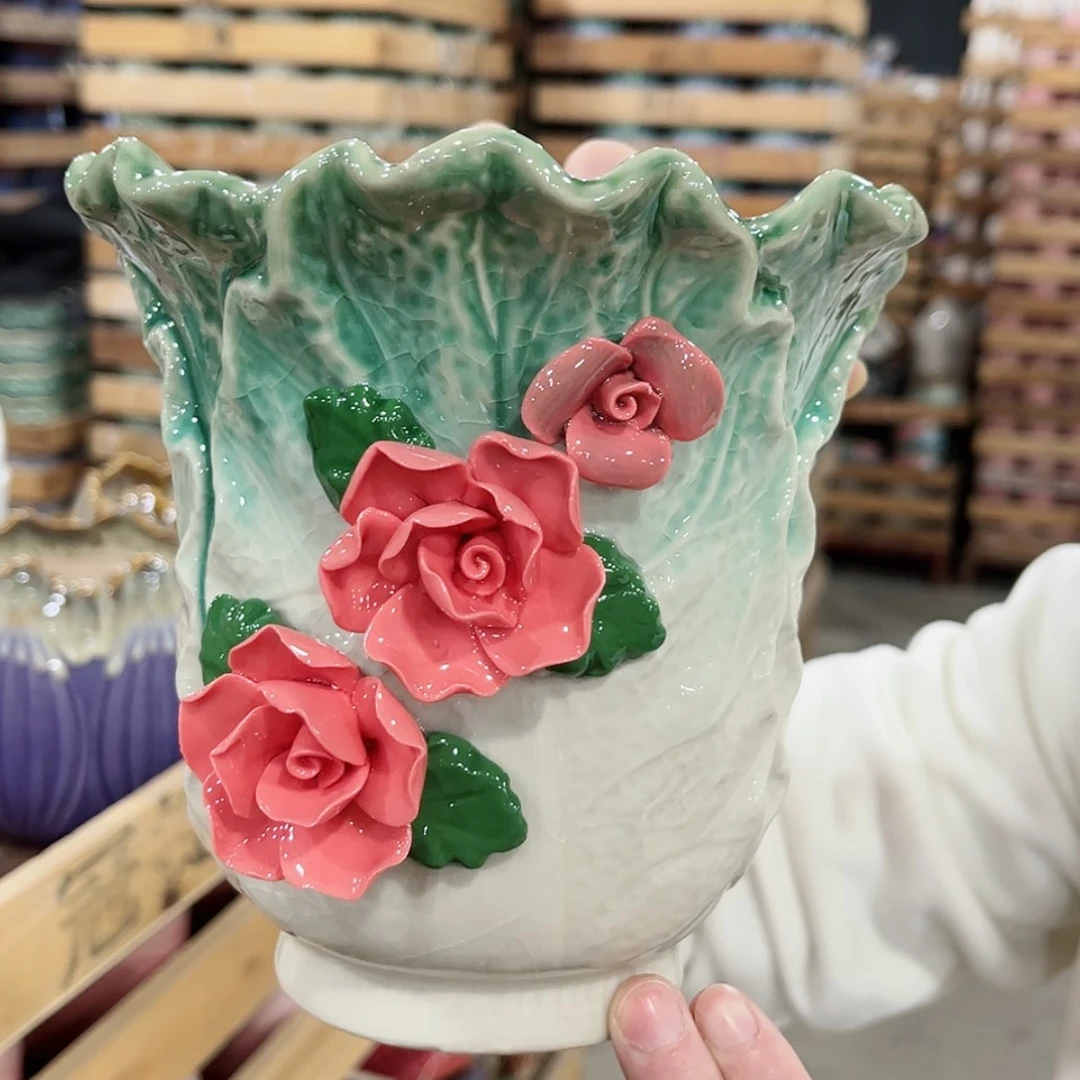 【闪购商品】陶瓷花盆