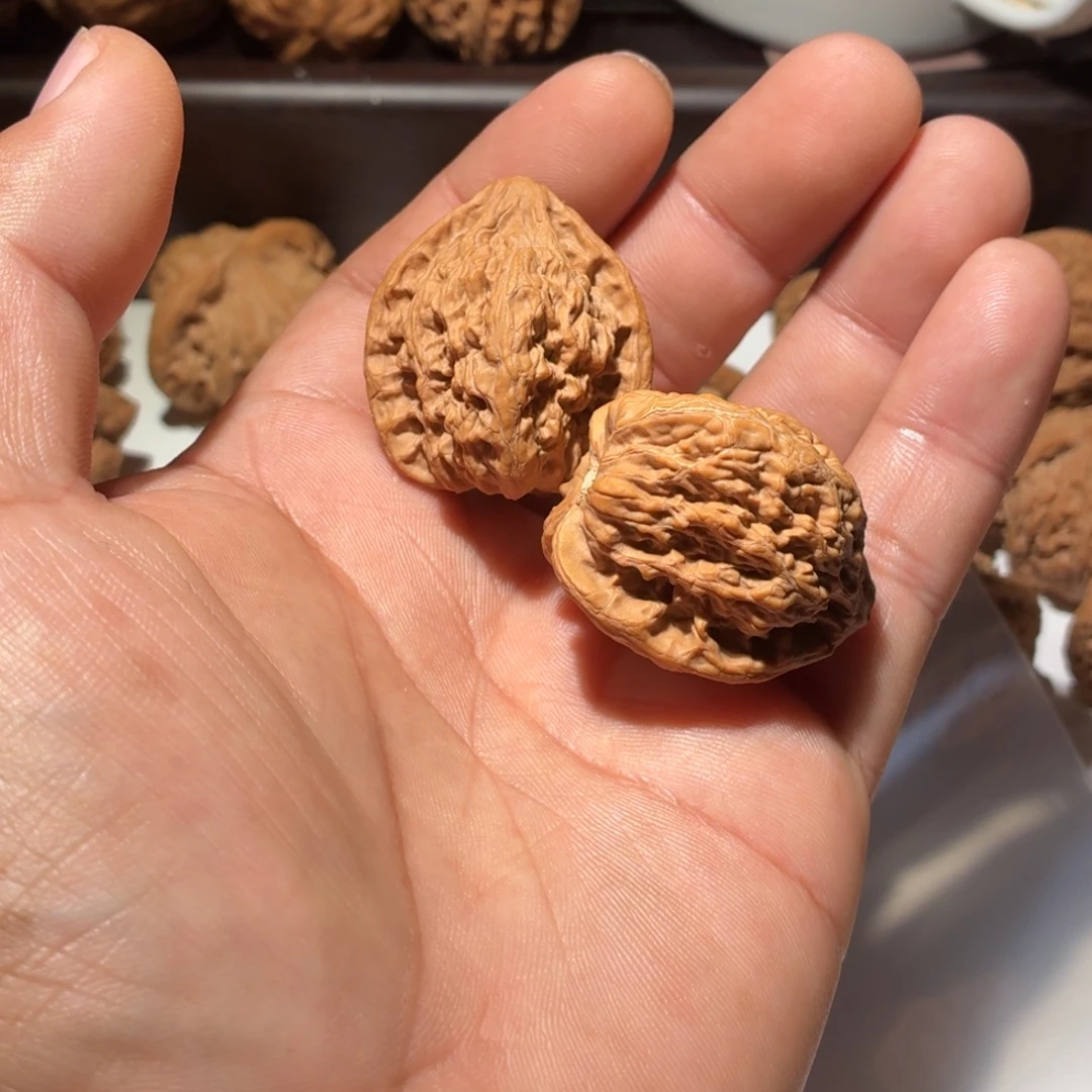 虎***虎文玩核桃吊坠33火焰