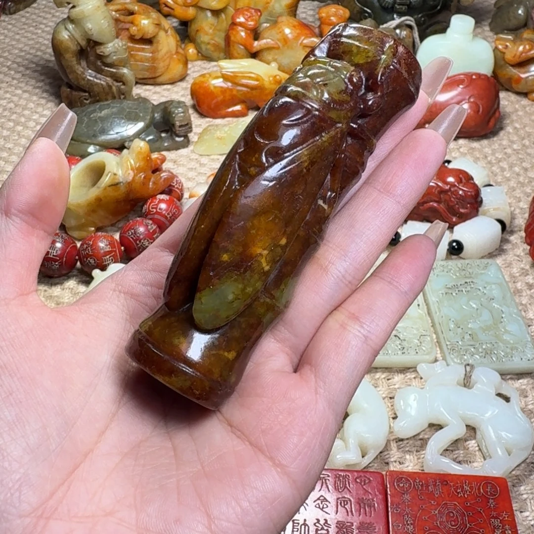 白玉菩提吊坠挂件