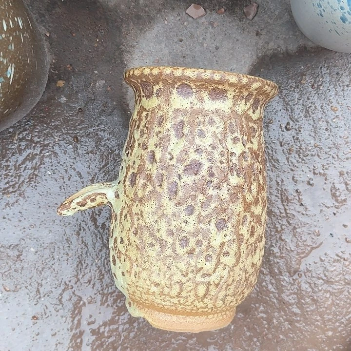 红陶微瑕花盆处理来啦