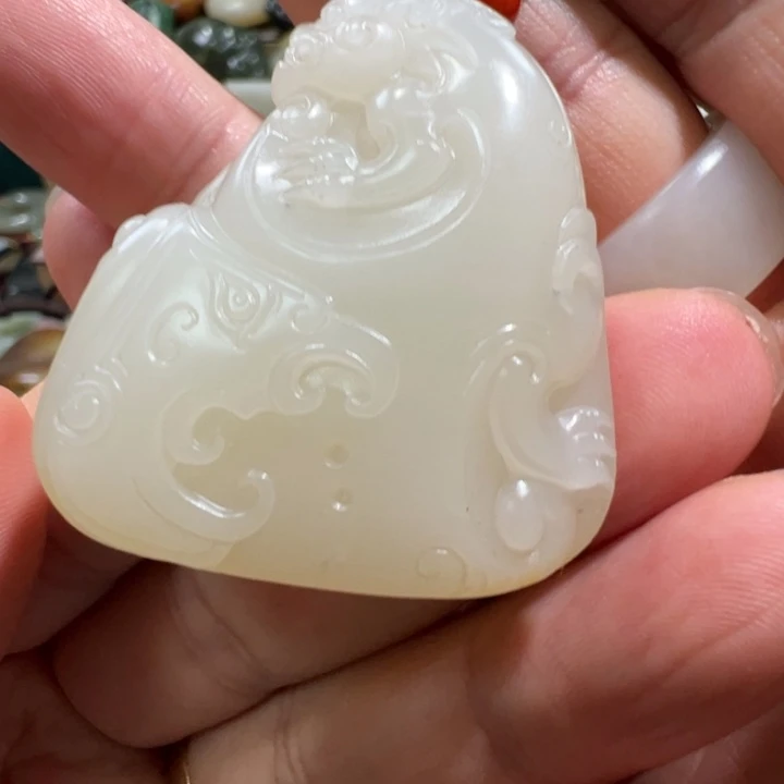 G***爹和田玉（子料）未镶嵌挂件