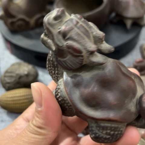 紫砂陶瓷制品摆件