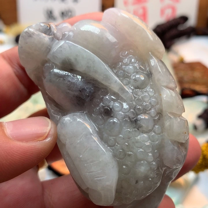 翡翠未镶嵌颈饰保真天然a货翡翠
