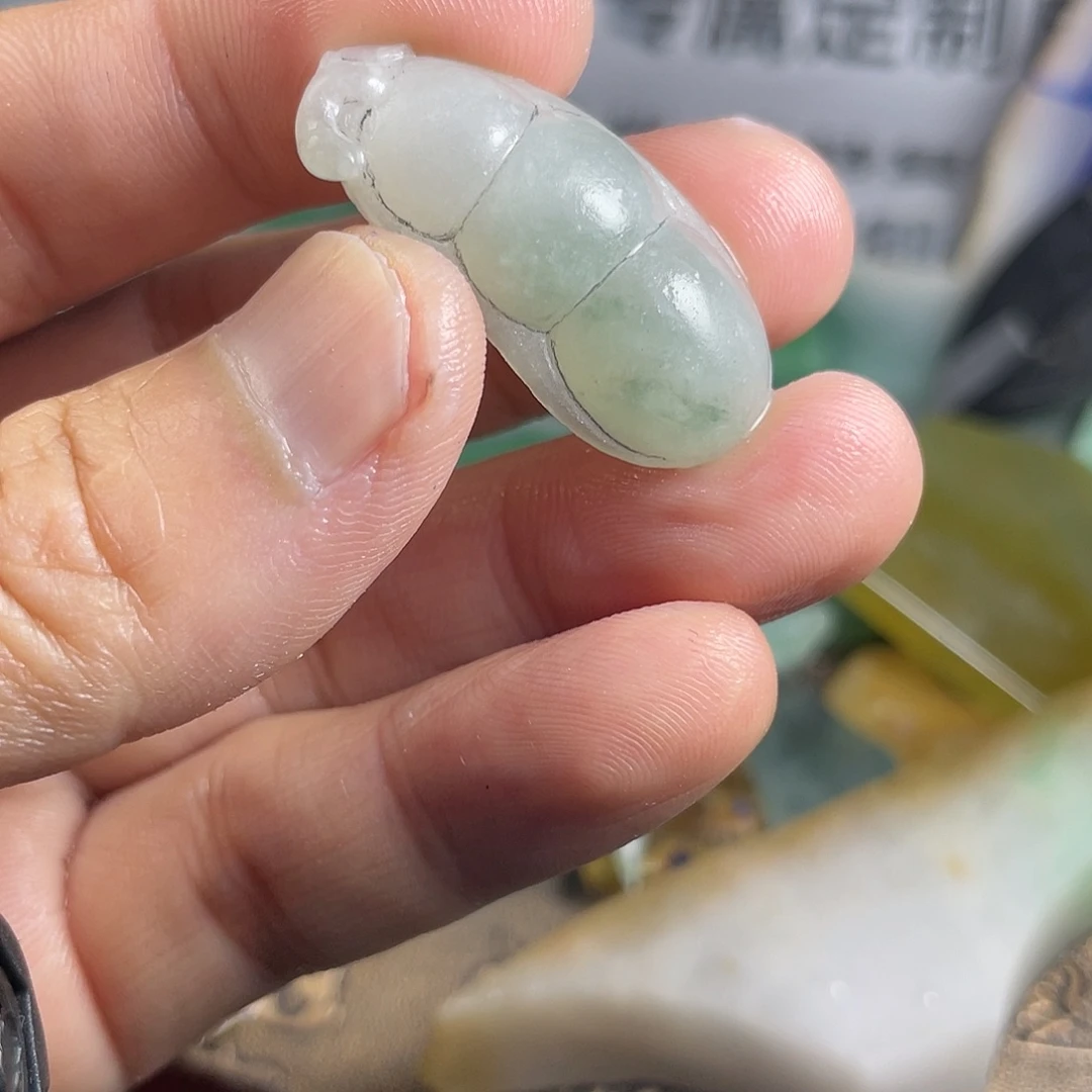 散珠翡翠翡翠一个