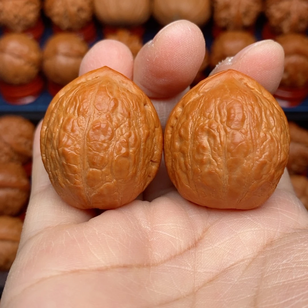 把件文玩核桃手捻精品寿桃