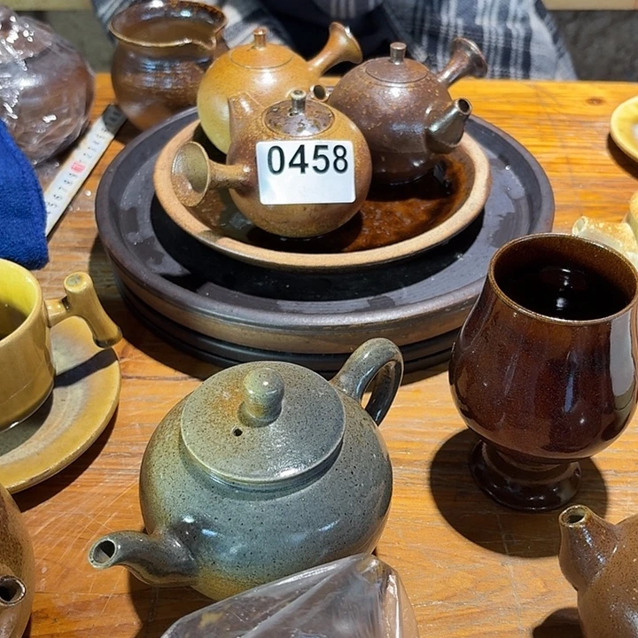 小***船陶0458手工制作工艺壶