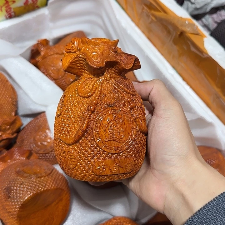 木巴花15钱袋一个