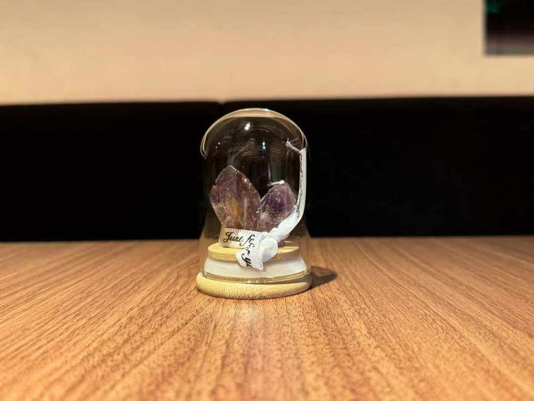 【莹莹专属】天然珠宝紫水摆件M4143