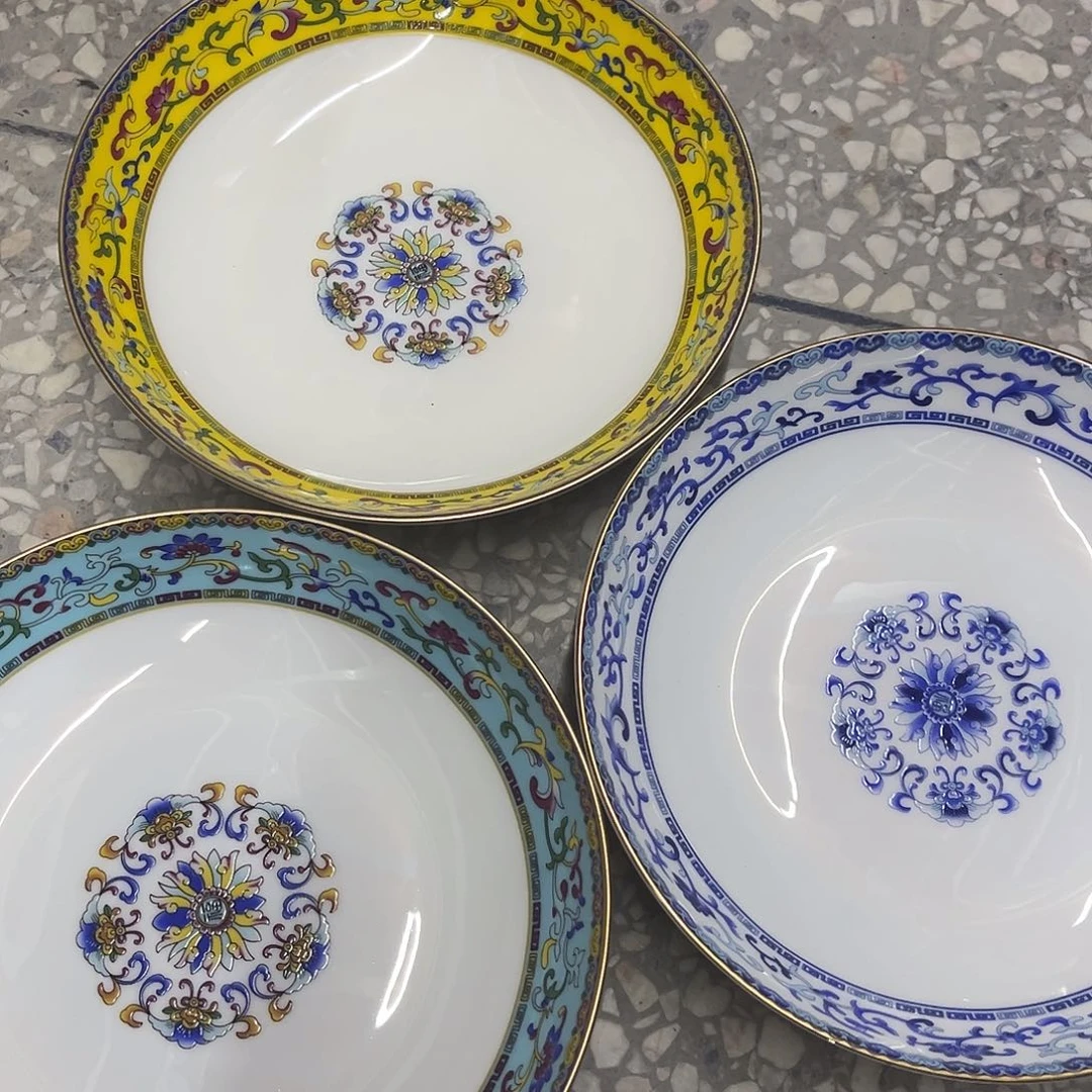 珐琅8寸6个……………………