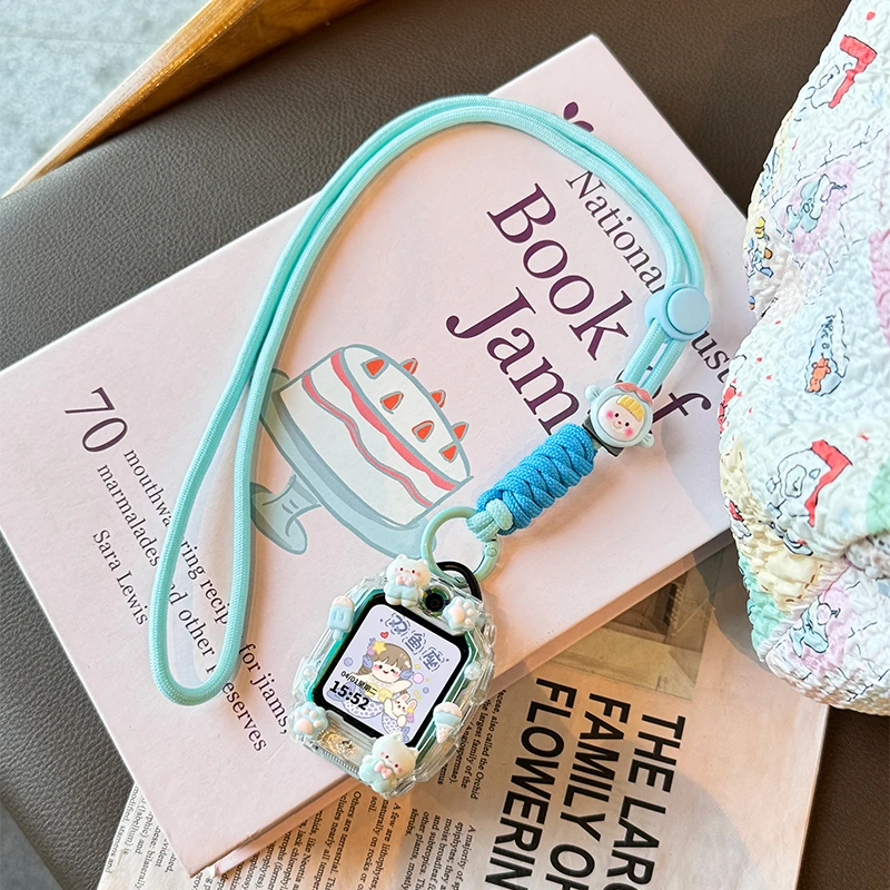 【十二星座】适用小天才手表表带z11挂绳z10Z8z9脖Z6pro保护壳Z7S套