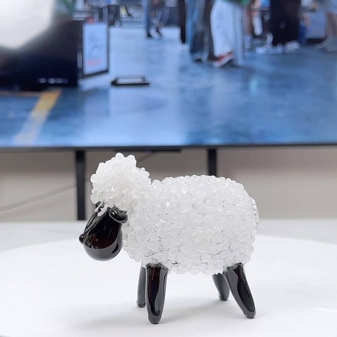手工艺品琉璃珍珠小羊