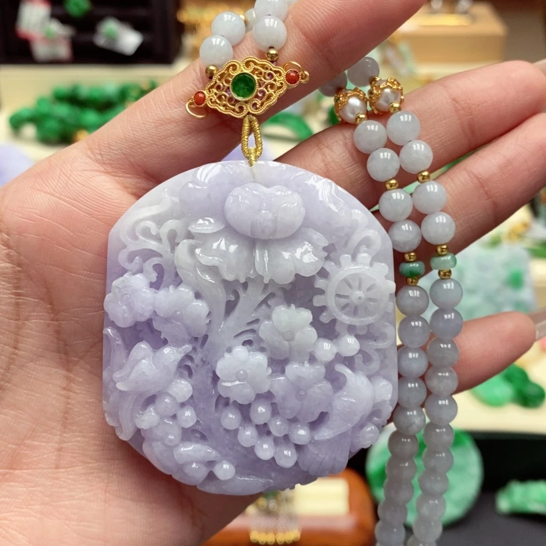 颈饰未镶嵌翡翠翡翠吊坠